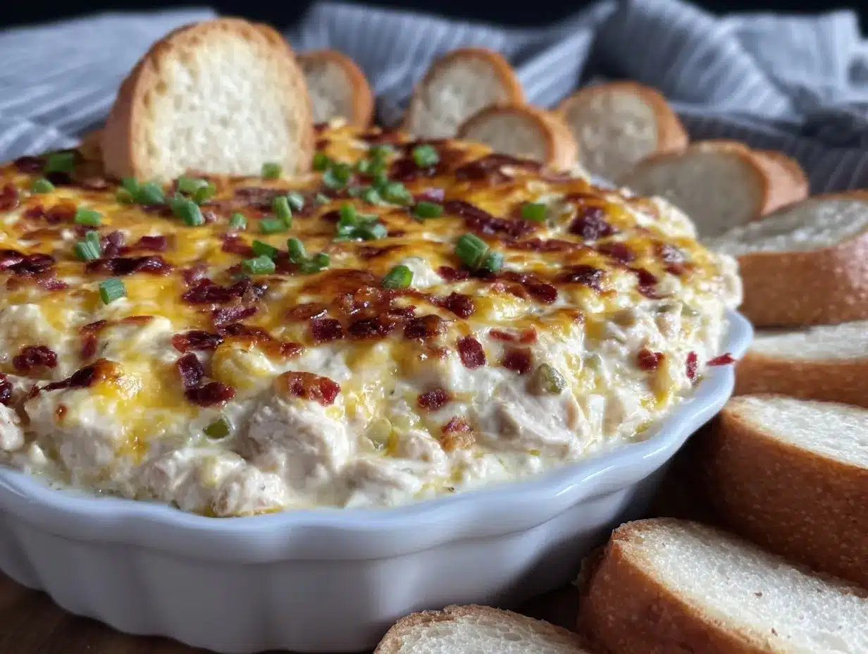 creamy banana pepper chicken dip preparation steps