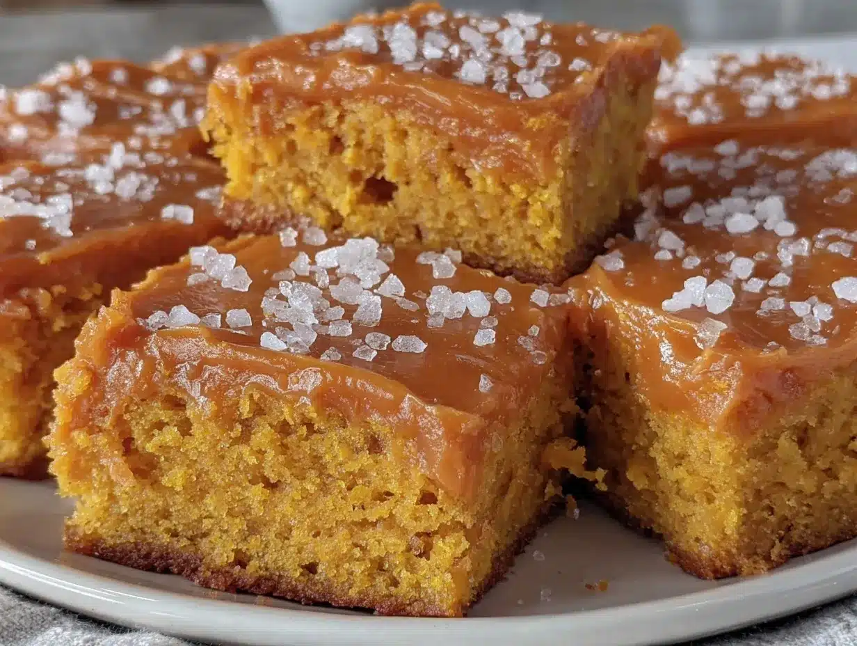 creamy pumpkin bars preparation steps
