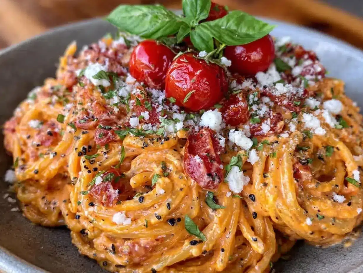 creamy roasted tomato ricotta pasta preparation steps