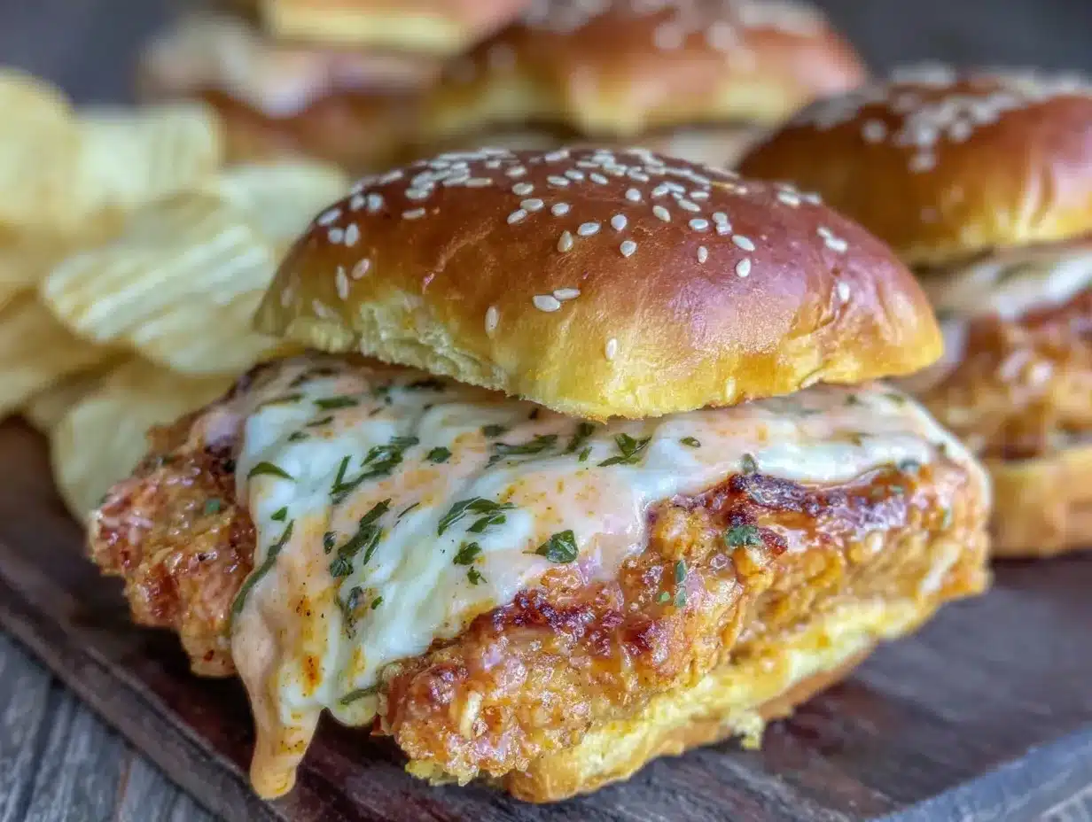 crispy bang bang chicken sliders preparation steps
