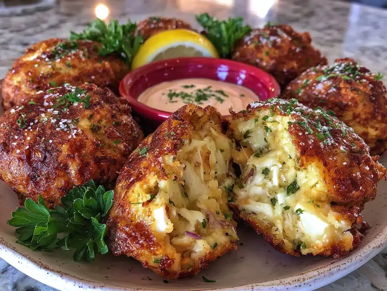 crispy crab hushpuppies preparation steps