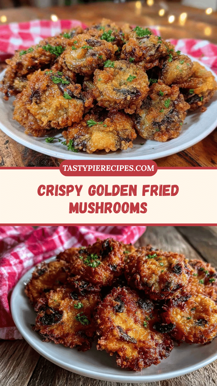 crispy fried mushrooms recipe