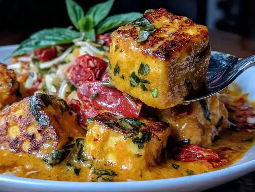 crispy tofu recipe - featured image
