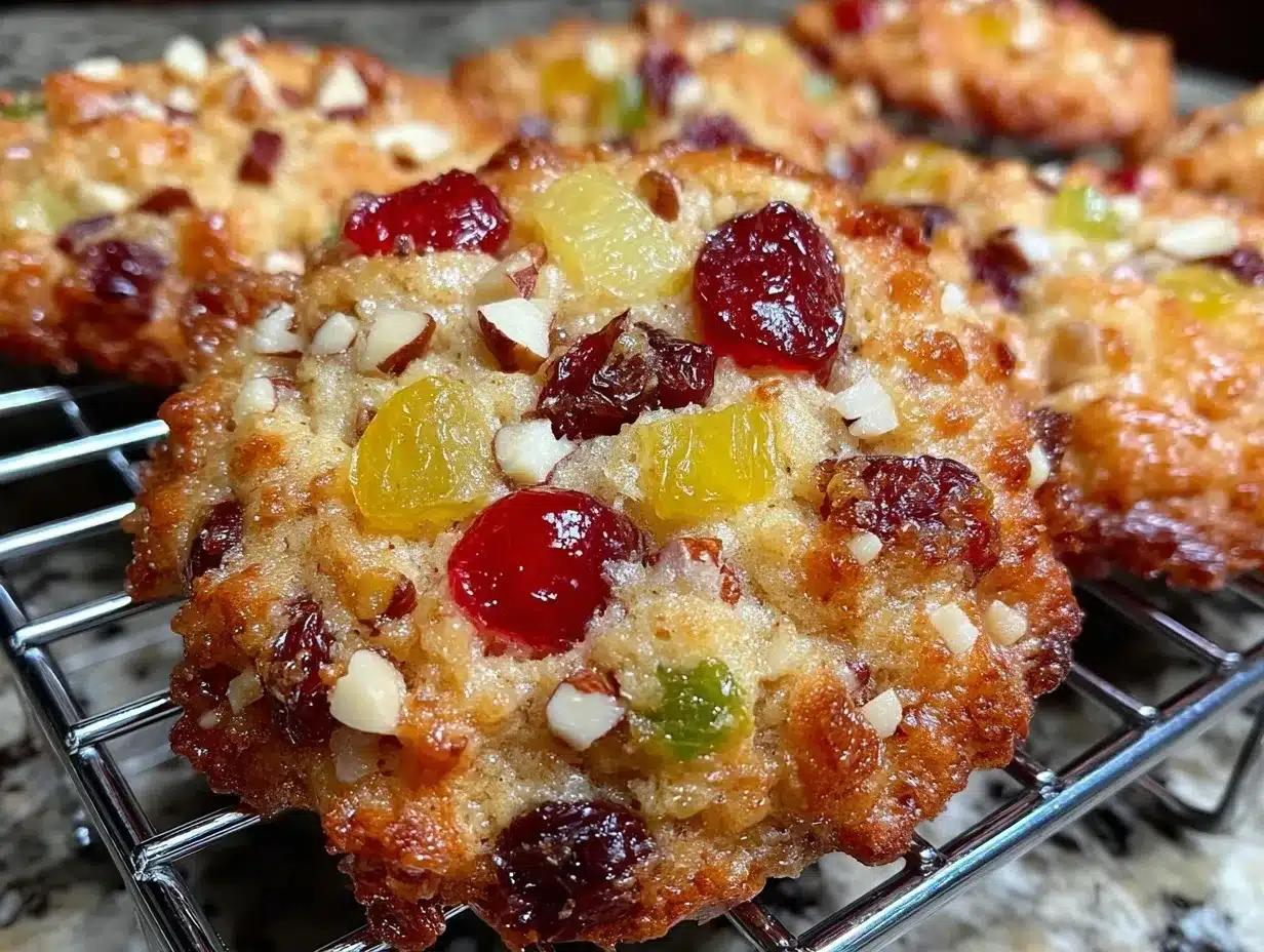 fruitcake cookies preparation steps