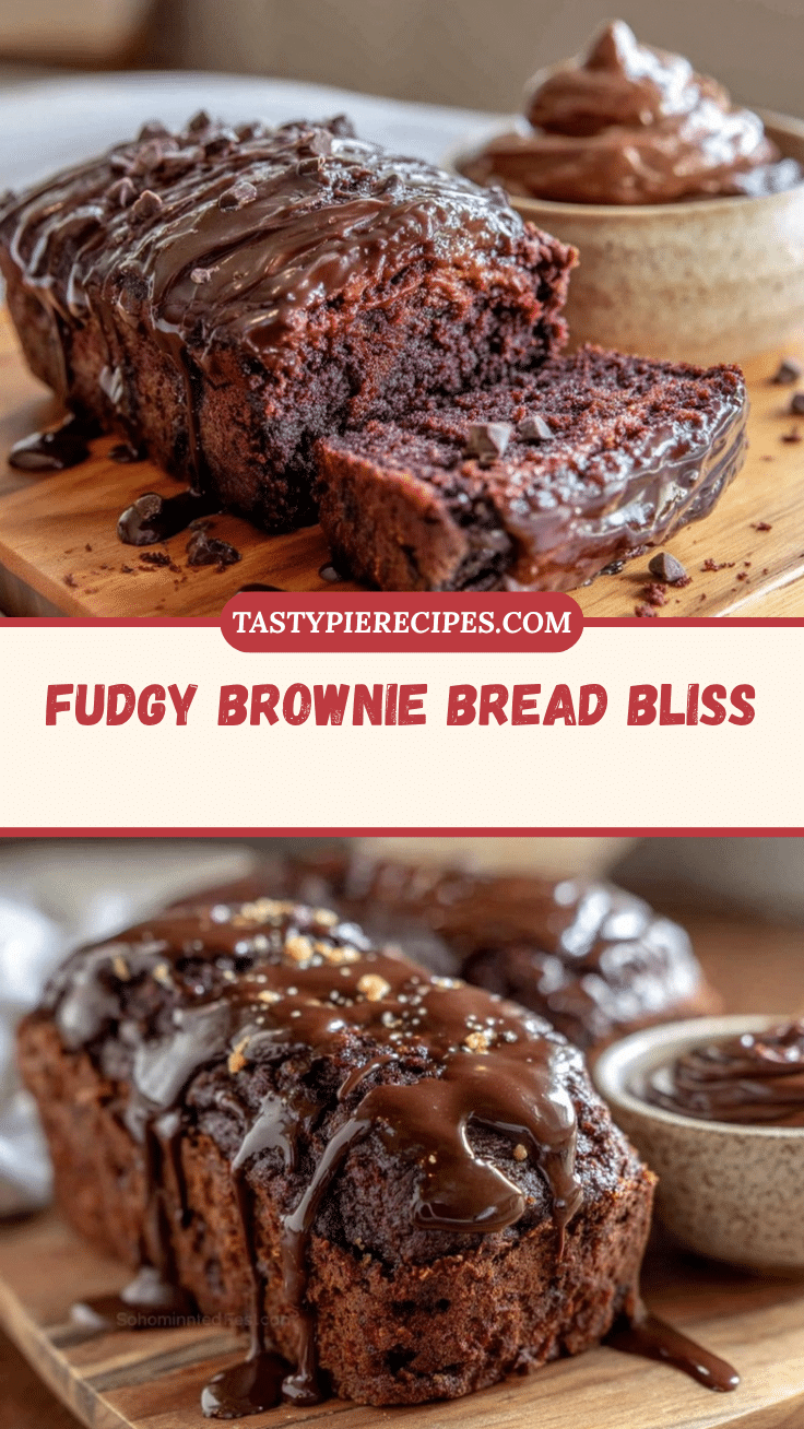 fudgy brownie bread recipe