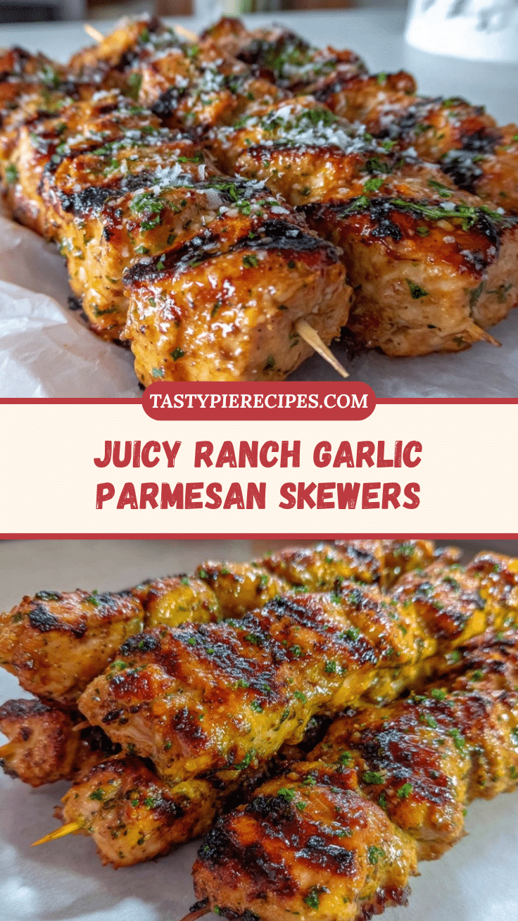 garlic parmesan chicken skewers recipe