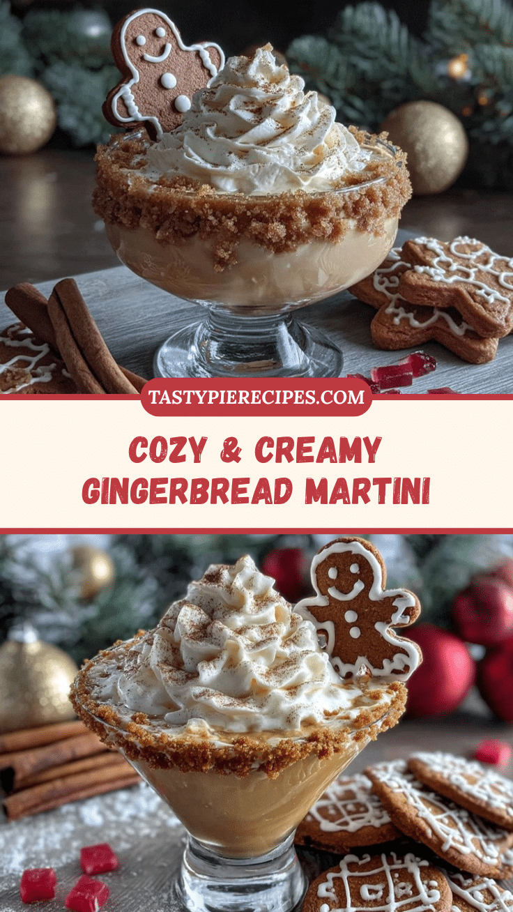 Gingerbread Martini recipe