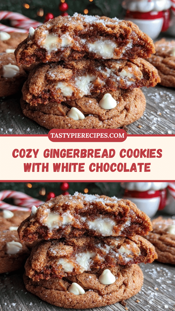 gingerbread white chocolate chip cookies recipe