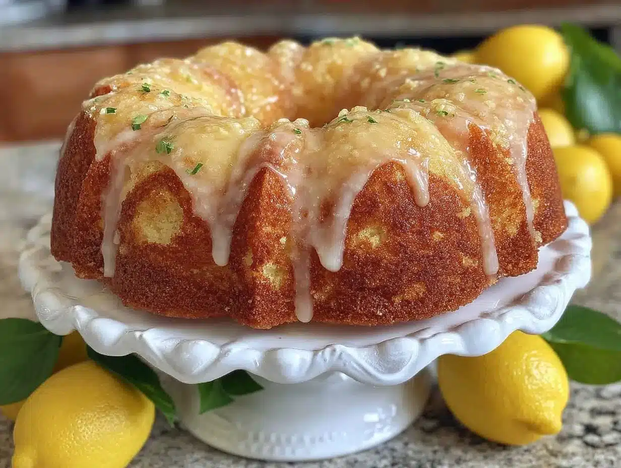 lemon cake preparation steps