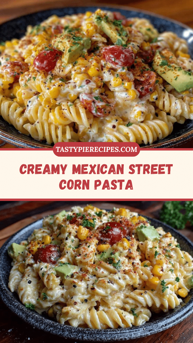 Mexican Street Corn Pasta Salad recipe