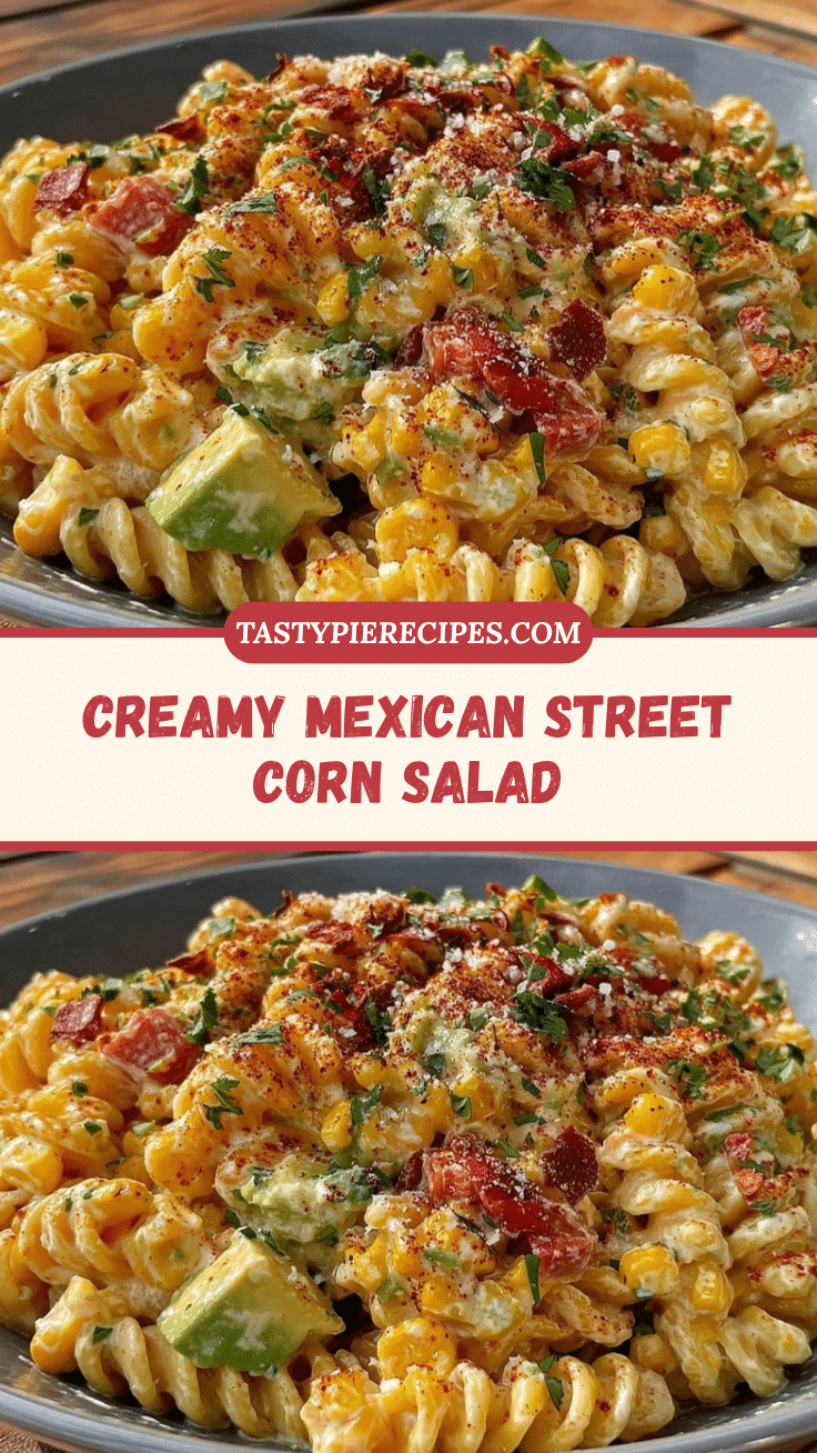Mexican Street Corn Pasta Salad recipe