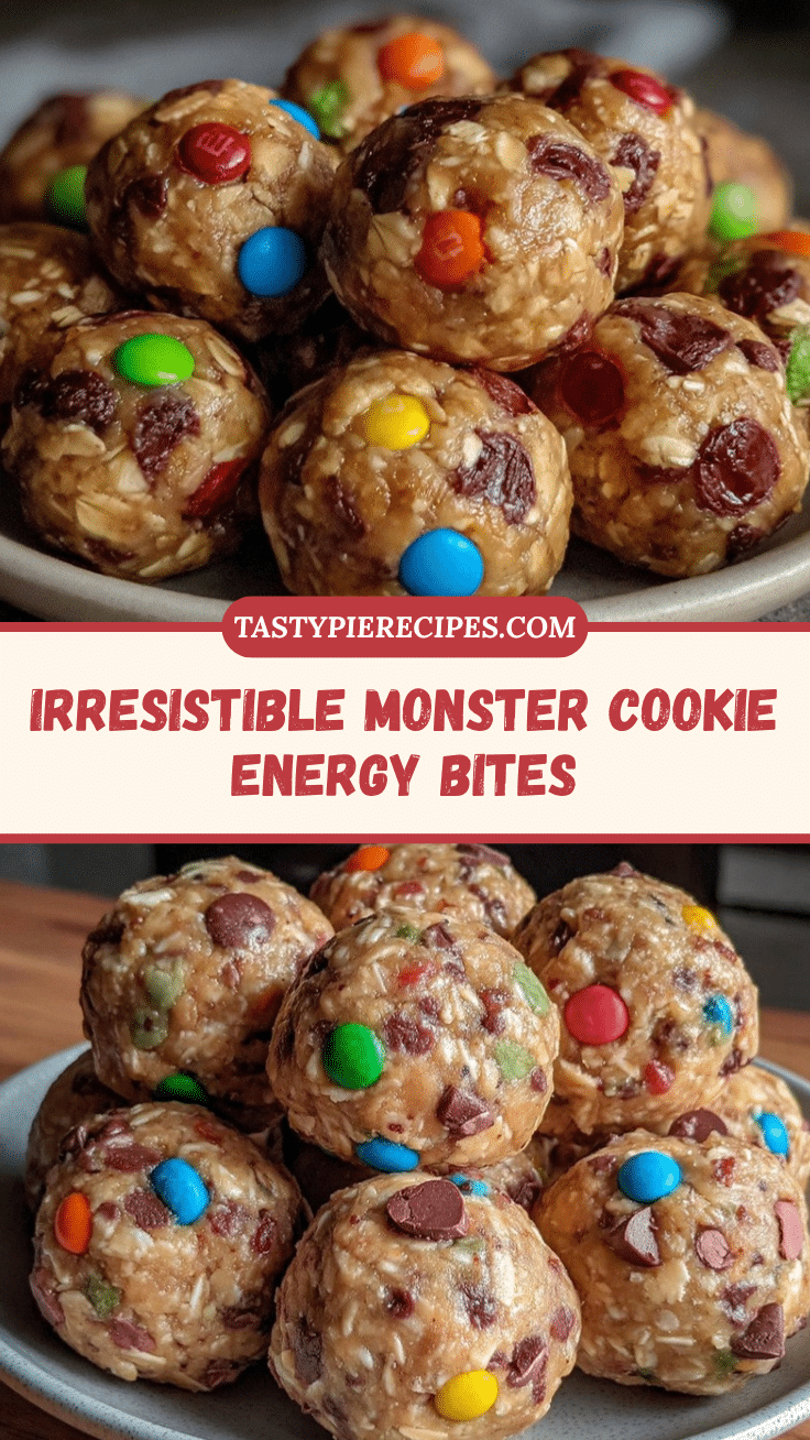 Monster Cookie Energy Balls recipe