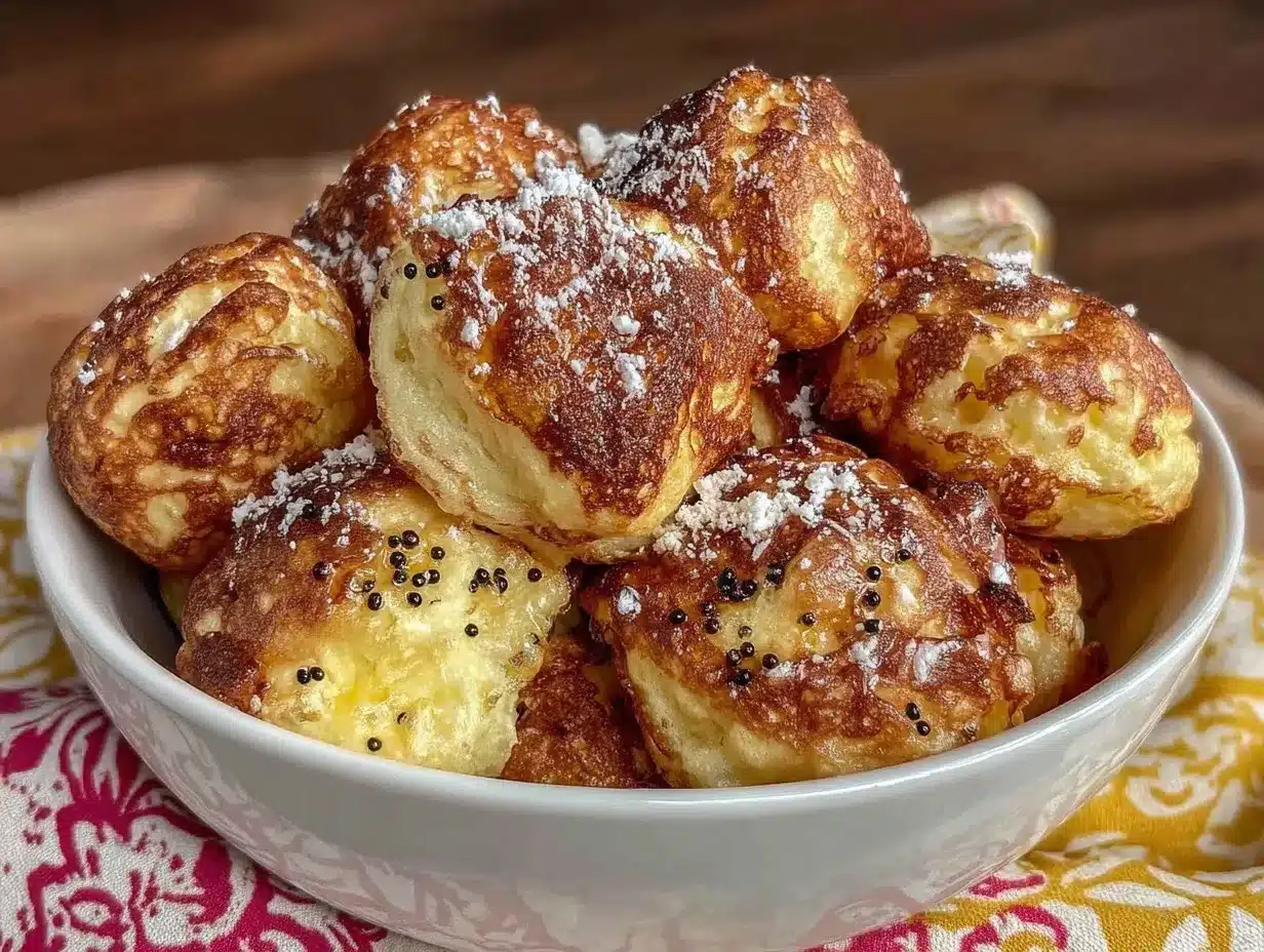 pancake poppers preparation steps