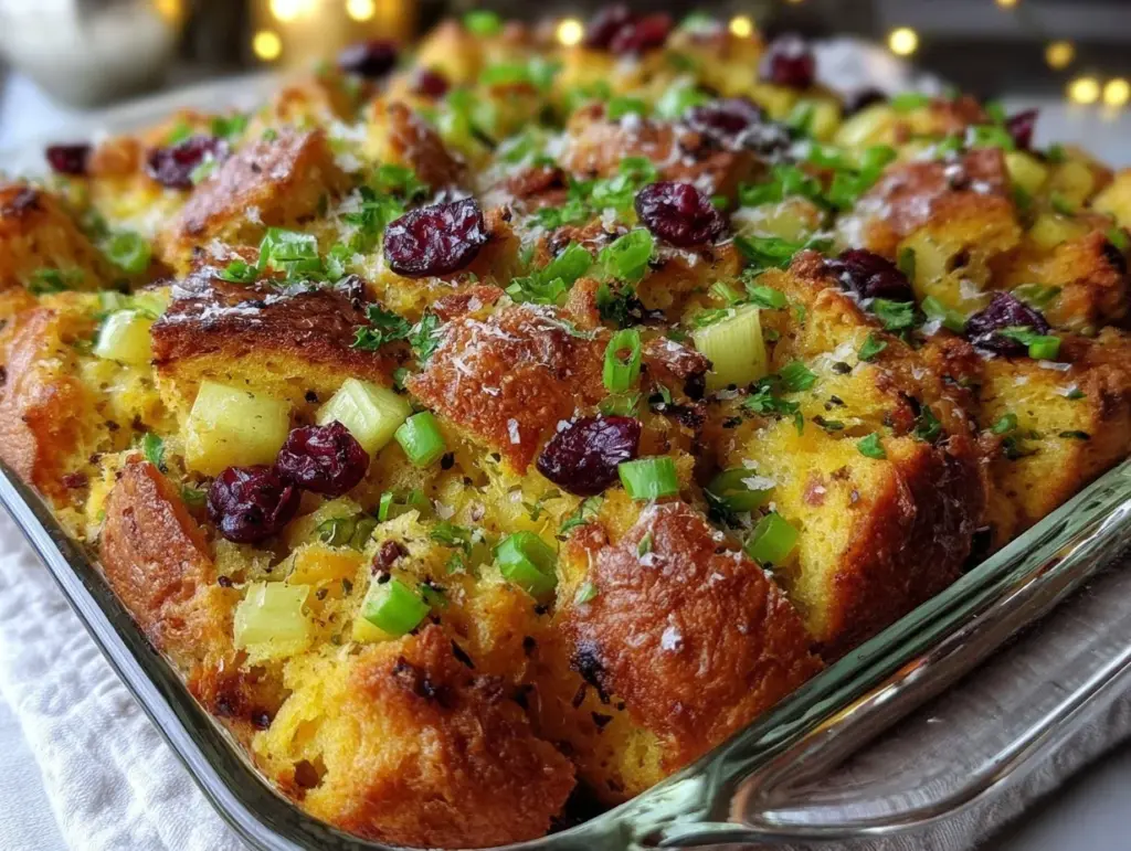 savory sausage stuffing - featured image