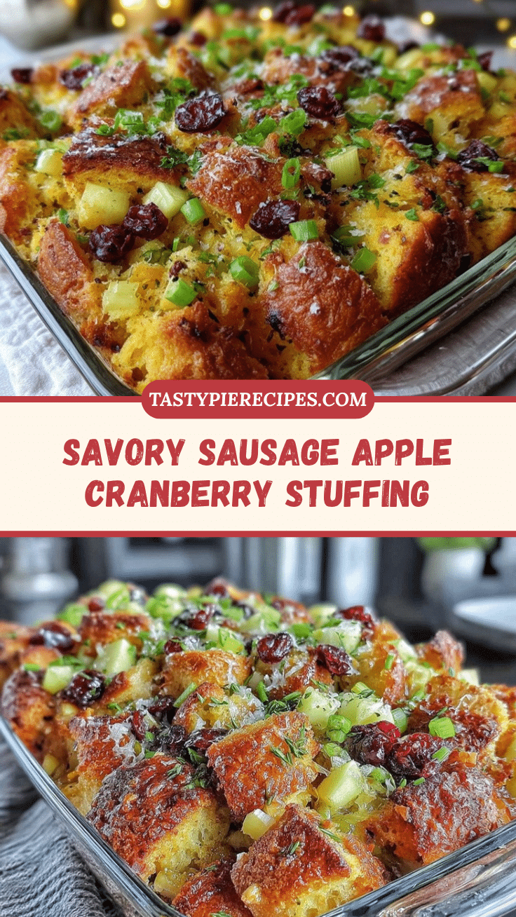 savory sausage stuffing recipe
