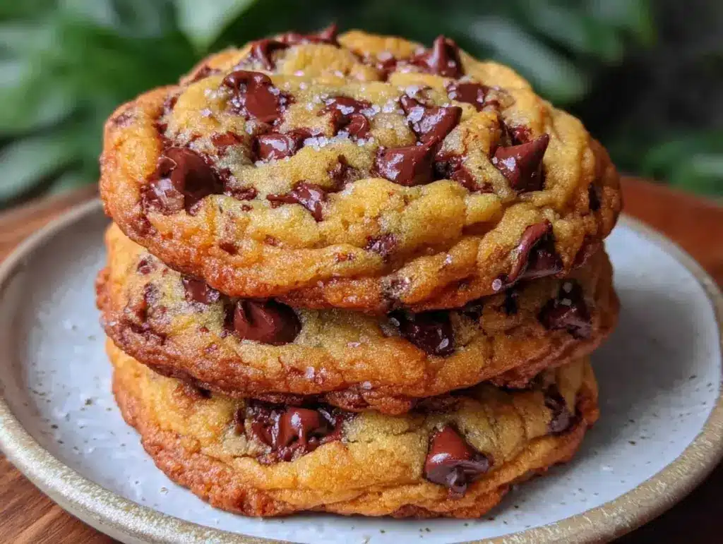 soft batch chocolate chip cookies - featured image