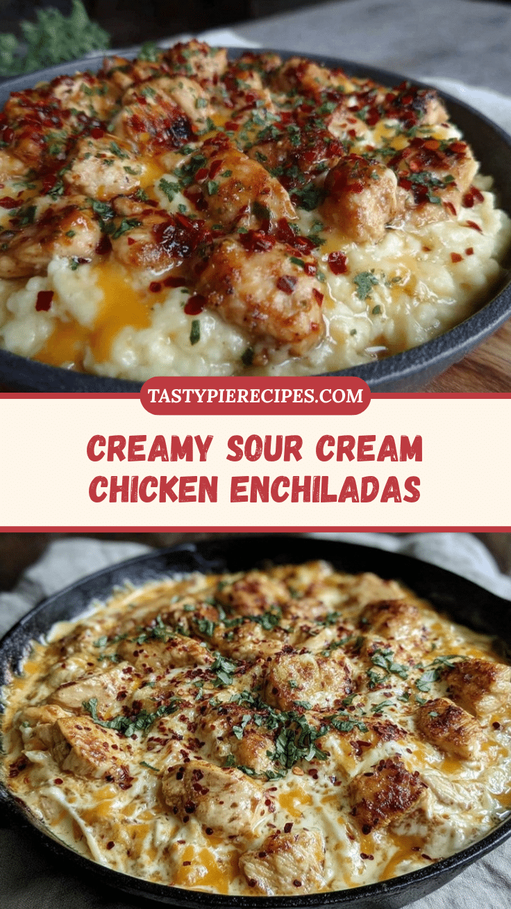 sour cream chicken enchilada skillet recipe