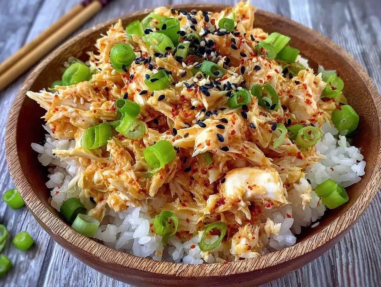 spicy crab sushi bowls preparation steps