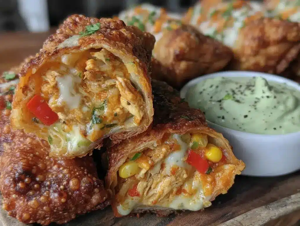 Tex Mex Egg Rolls - featured image