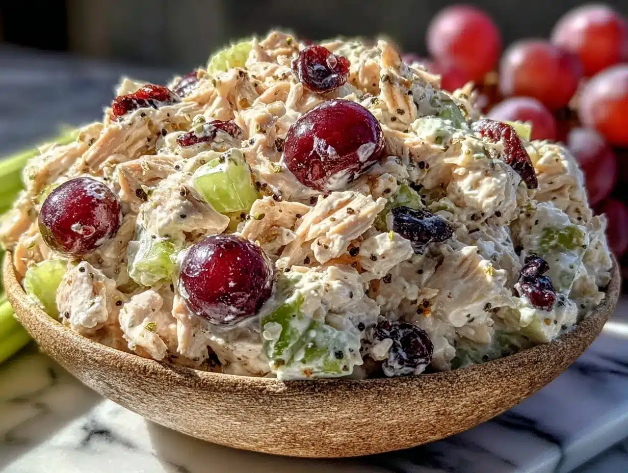 vegan chicken salad preparation steps