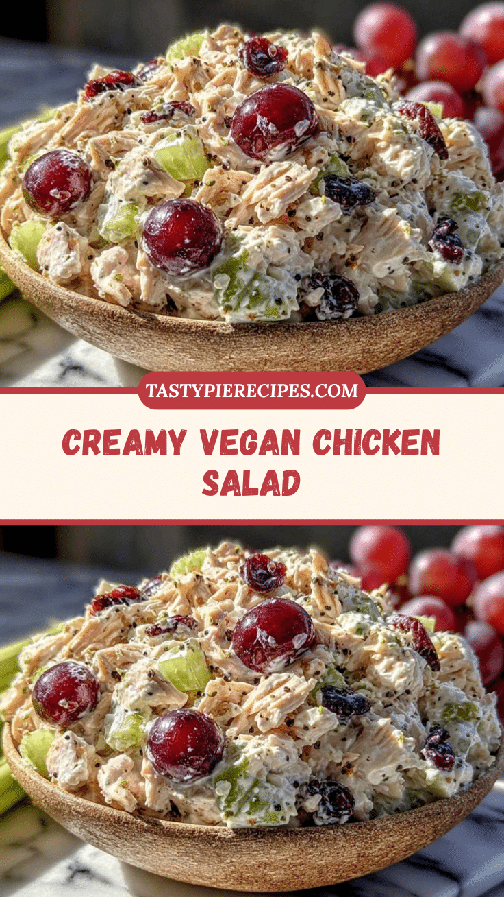 vegan chicken salad recipe