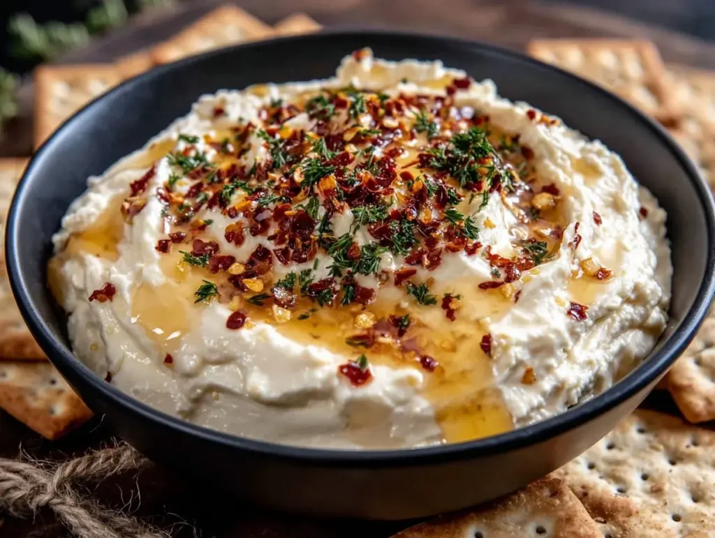whipped feta - featured image