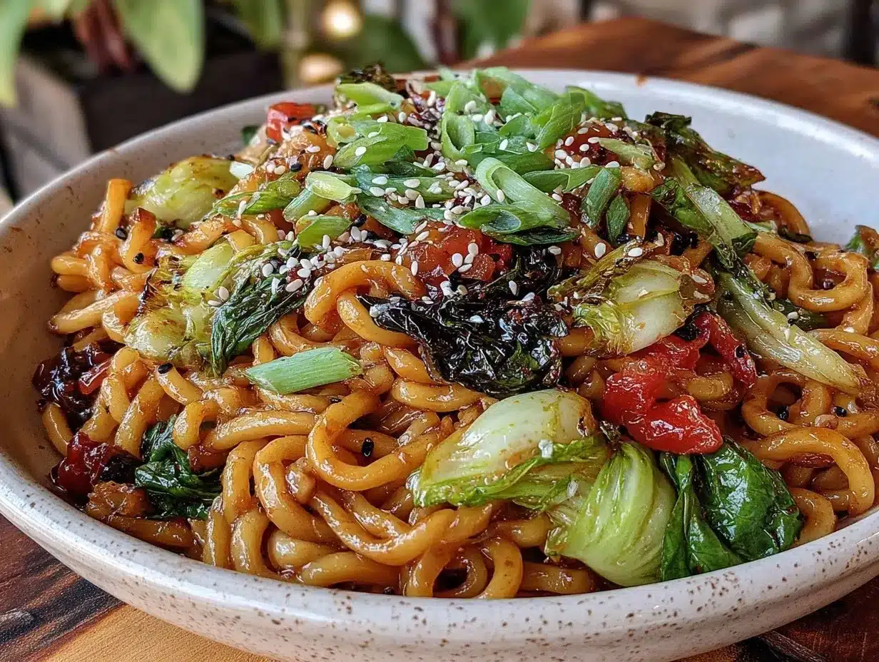 Yaki Udon preparation steps