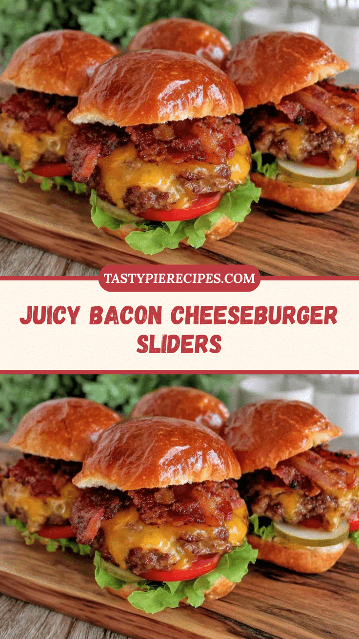 bacon cheeseburger sliders recipe