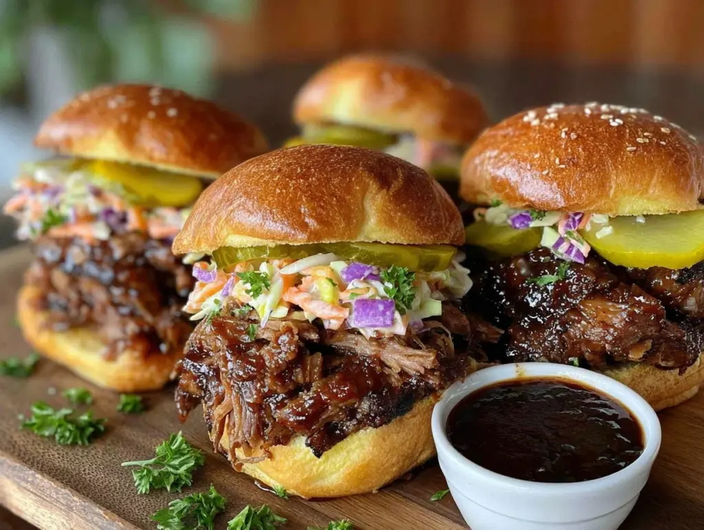 BBQ beef brisket sliders - featured image