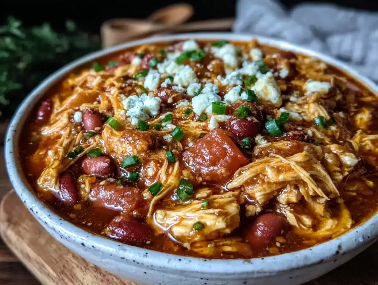 buffalo chicken chili preparation steps