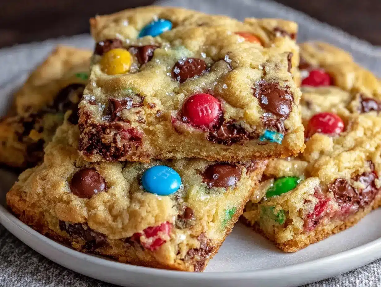 Chewy Team Color M&M Cookies preparation steps