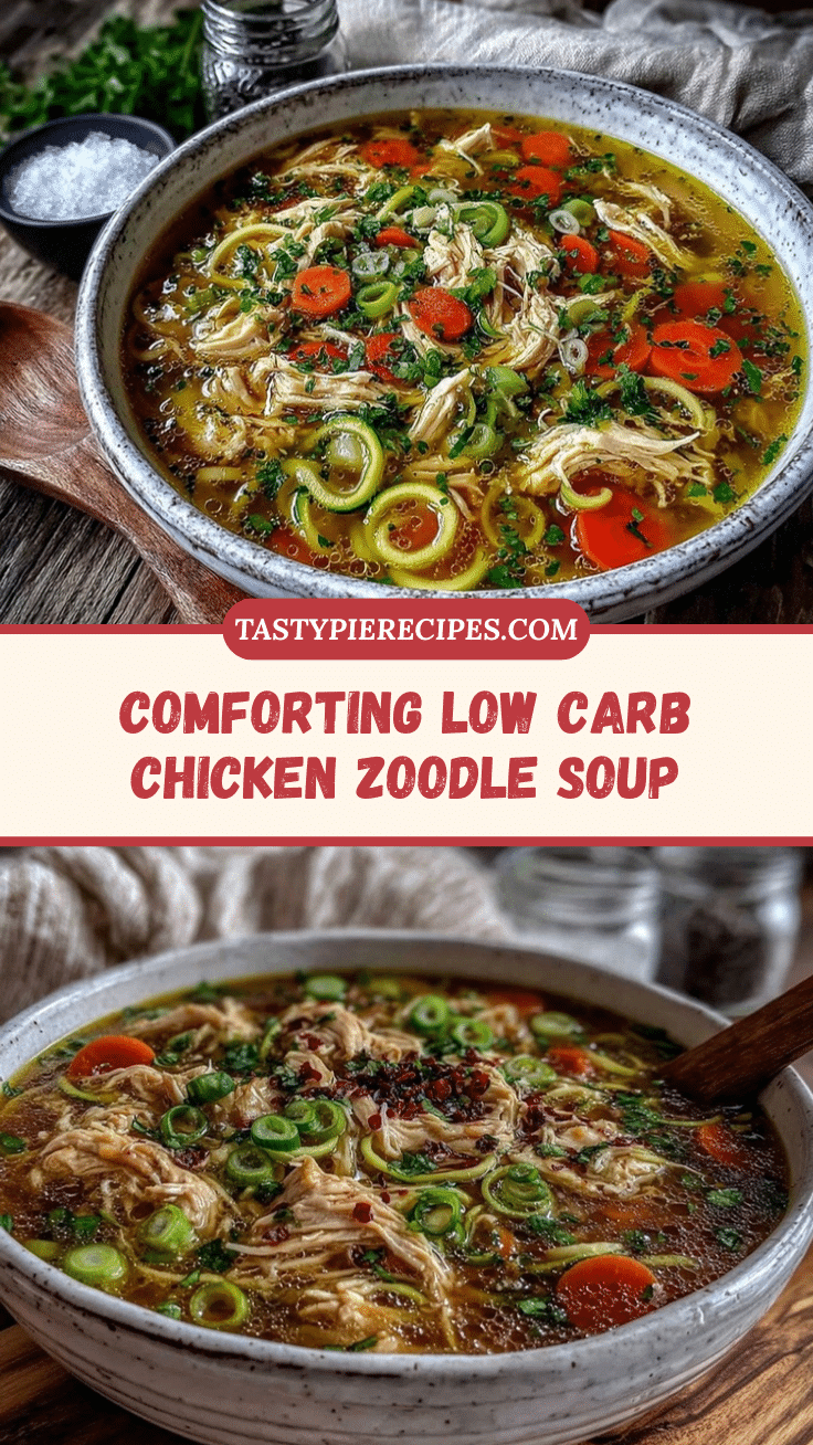 chicken zoodle soup recipe