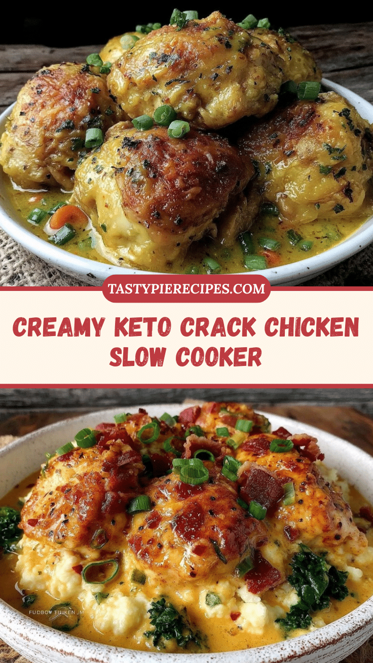 creamy keto crack chicken slow cooker recipe recipe