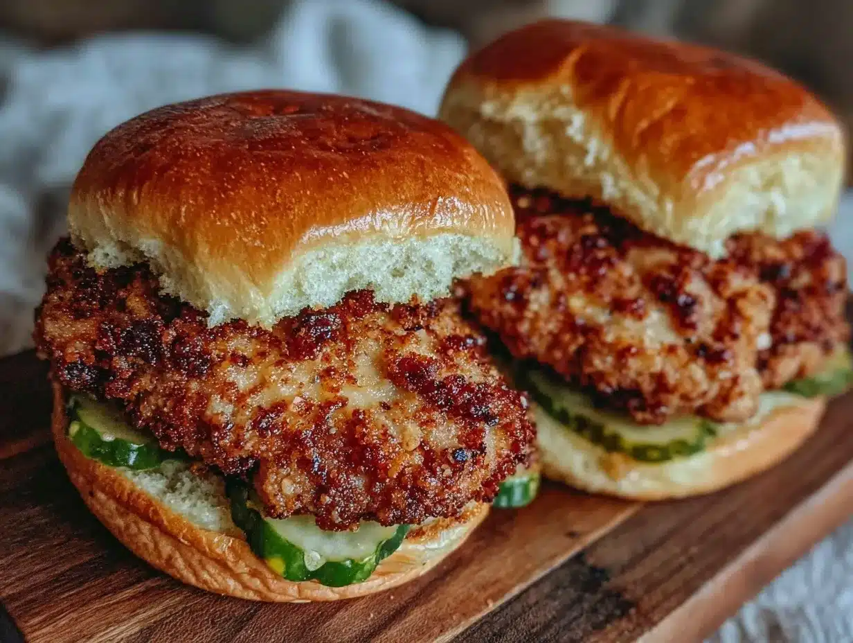 crispy fried chicken sliders preparation steps