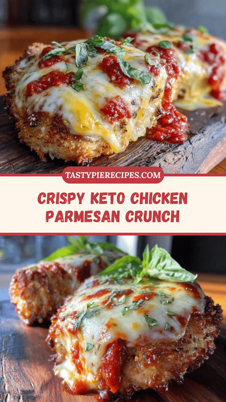 crispy keto chicken Parmesan recipe