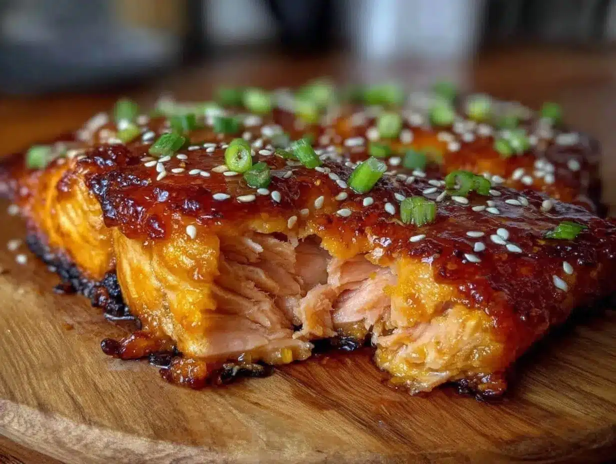 crispy miso glazed salmon preparation steps