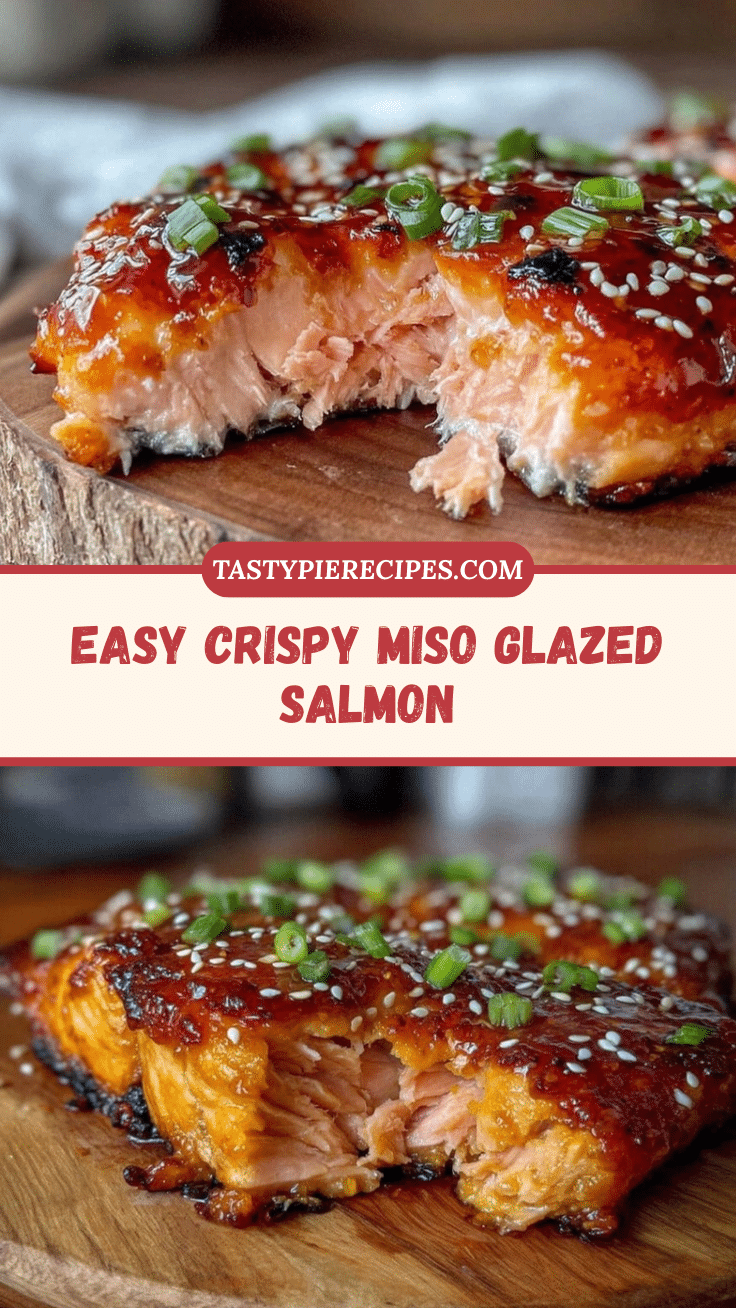 crispy miso glazed salmon recipe