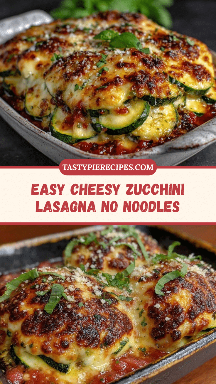 easy cheesy zucchini lasagna recipe