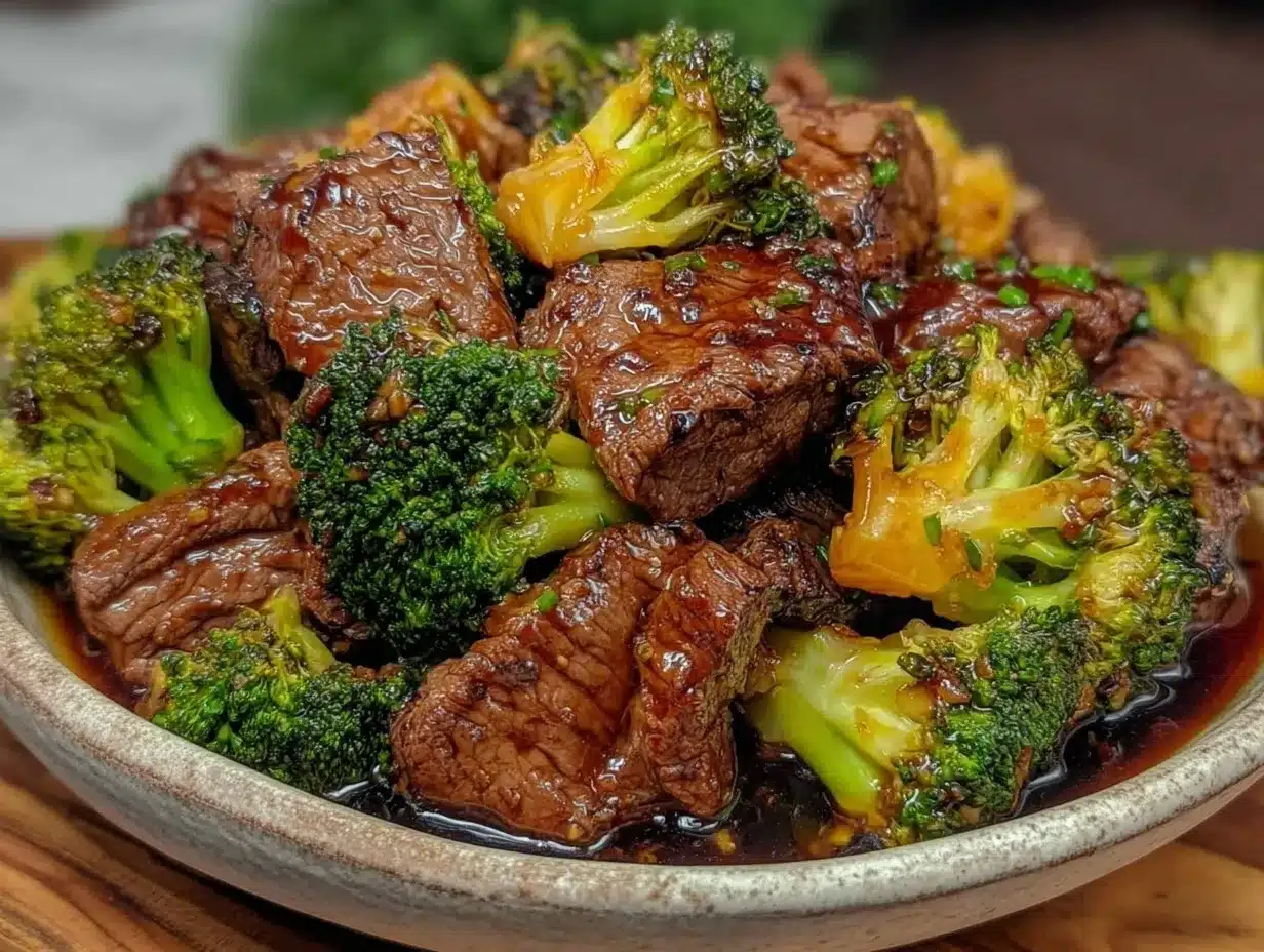 easy keto beef and broccoli stir fry preparation steps
