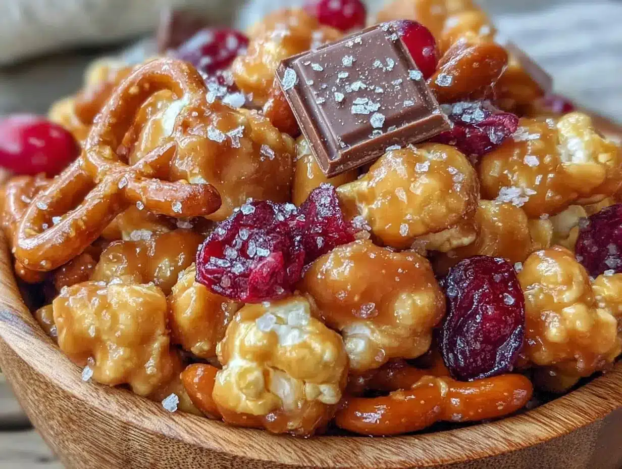 Flavorful Sweet Stadium Snack Mix preparation steps