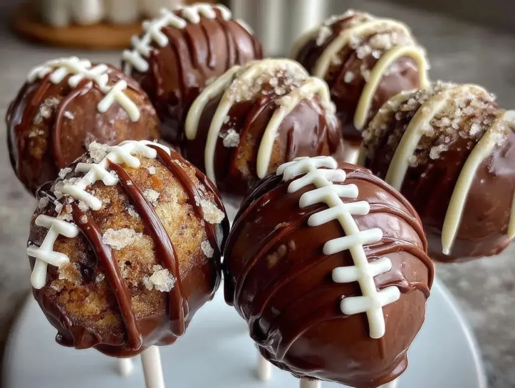 football cake pops - featured image