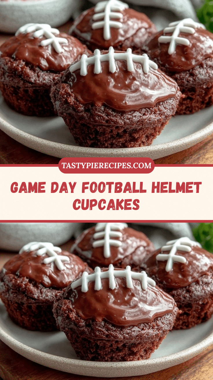 football helmet cupcakes recipe