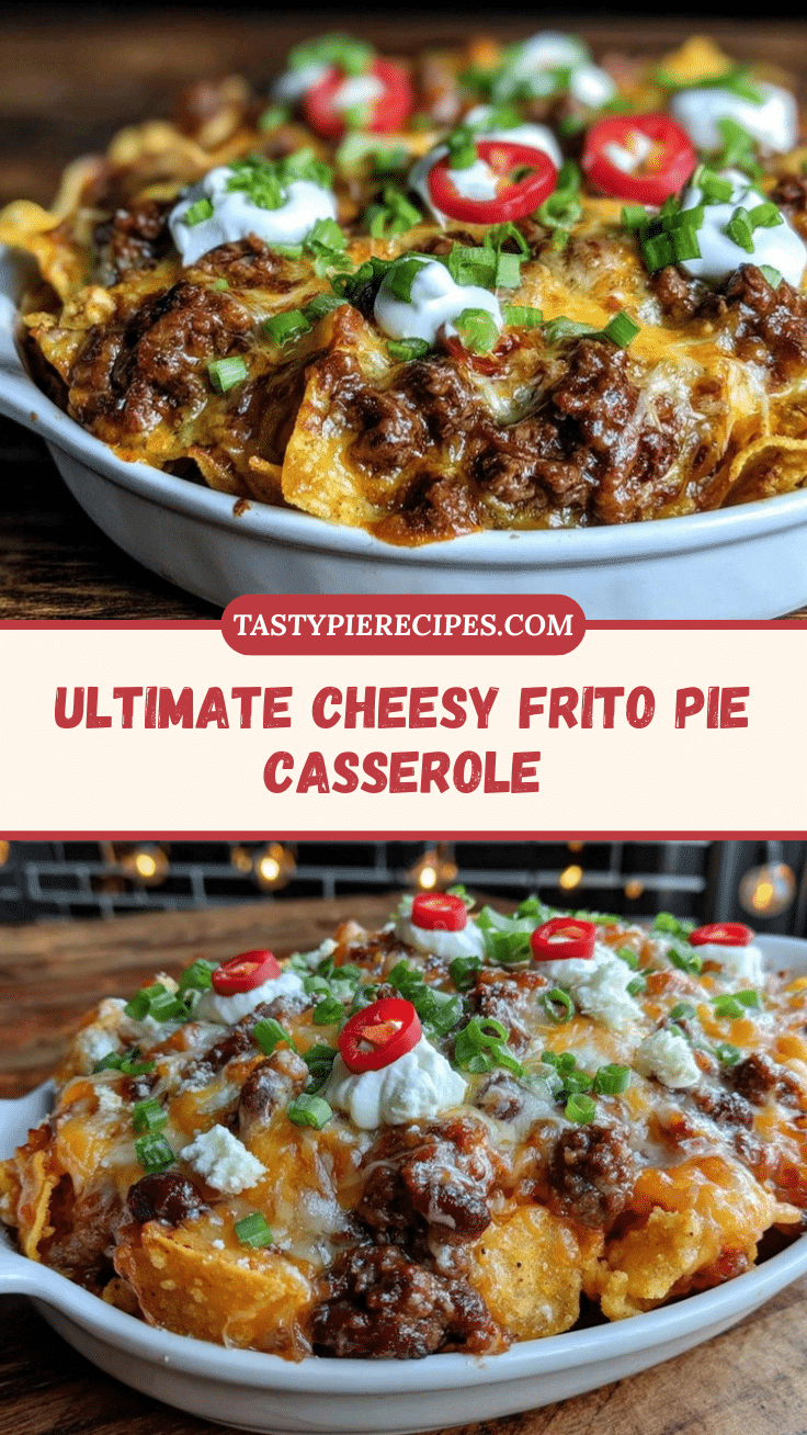 Frito Pie Chili Casserole recipe