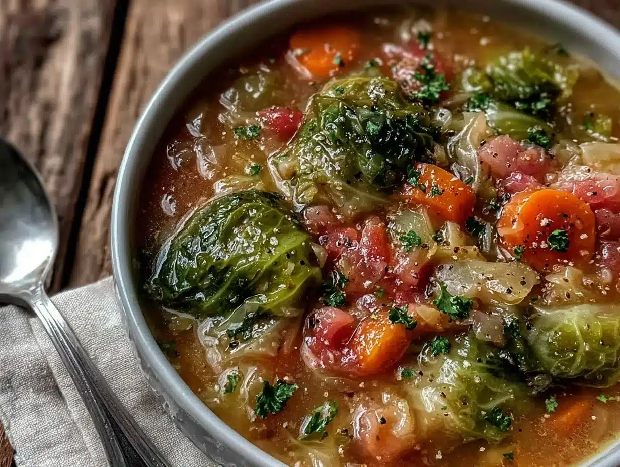 Healthy Weight Loss Cabbage Soup preparation steps