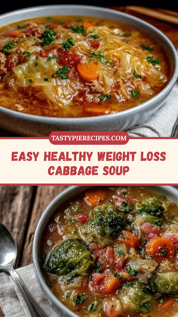 Healthy Weight Loss Cabbage Soup recipe