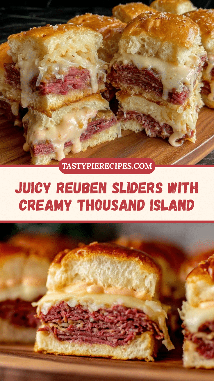 juicy Reuben sliders recipe