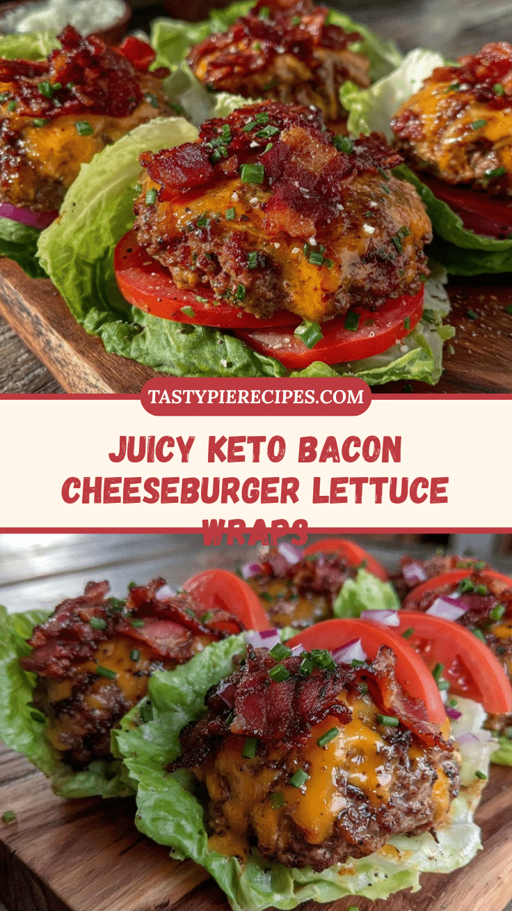 keto bacon cheeseburger lettuce wraps recipe