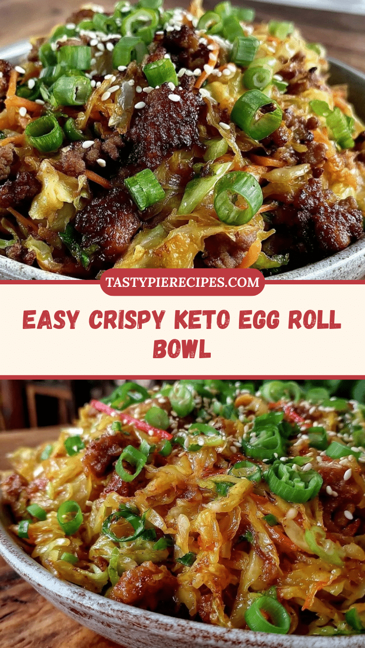 keto egg roll in a bowl recipe