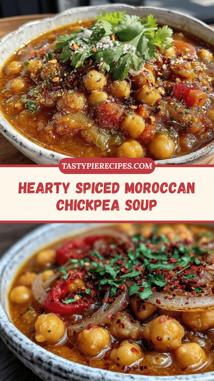 Moroccan chickpea soup recipe