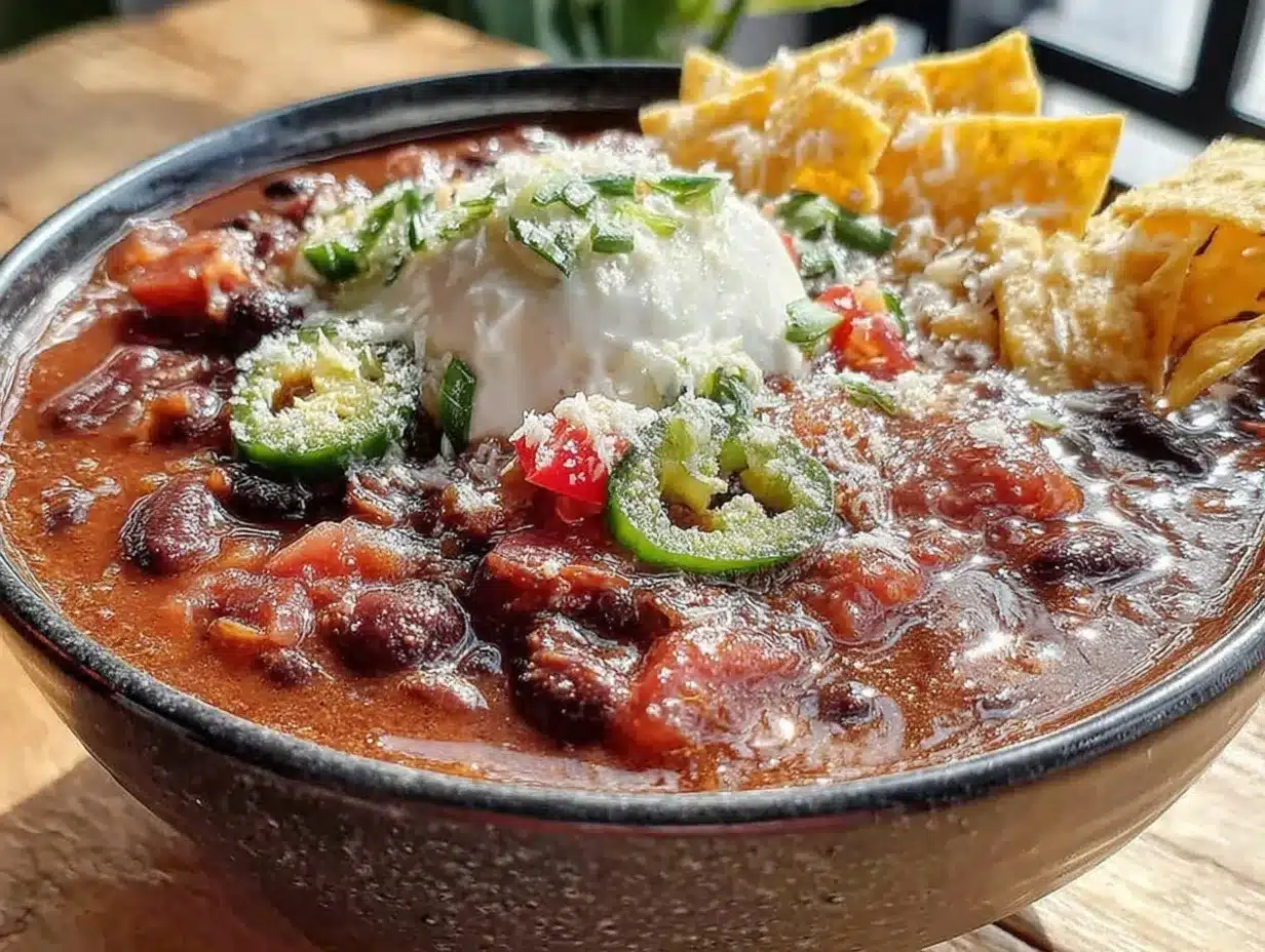 spicy black bean soup preparation steps